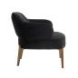 Preview: Venus anthrazit velvet - eleganter Sessel